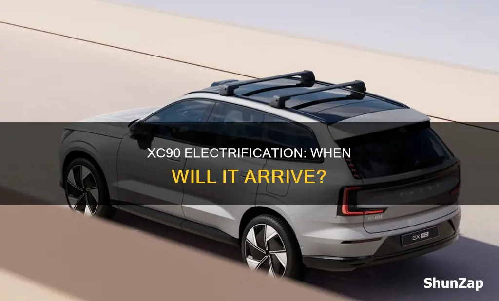 when is the electric xc90 coming out