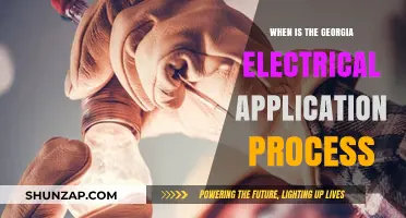 Electrical Application Process in Georgia: When to Apply