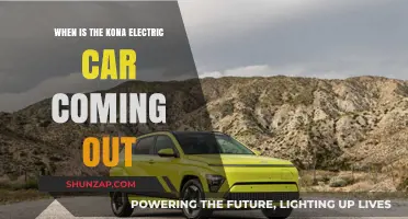 Kona Electric Car Release Date: What to Expect and When