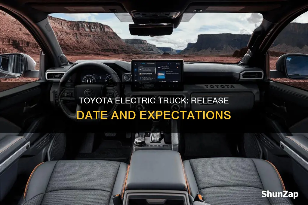 when is toyota electric truck coming out