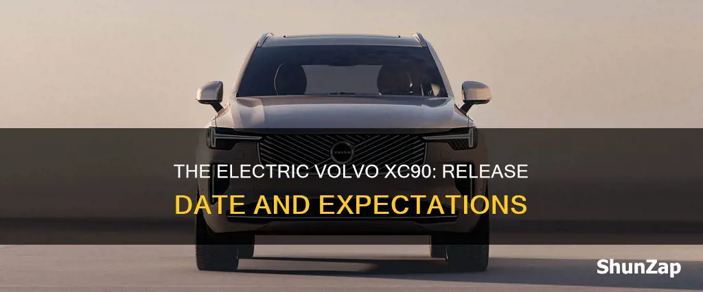 when is volvo xc90 electric coming out