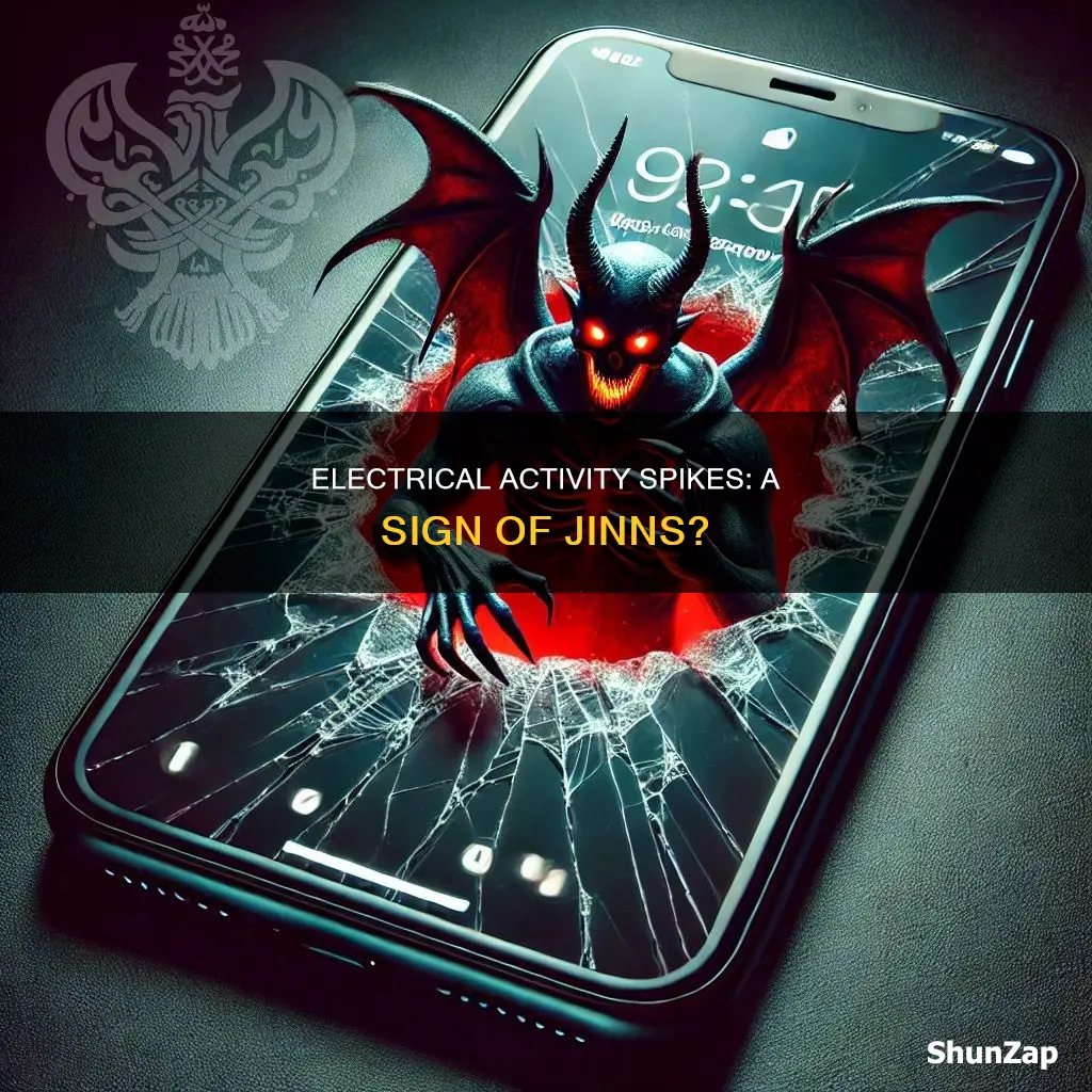 when jinns are around electrical activity increases