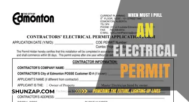 Electrical Work: When Permits are Necessary