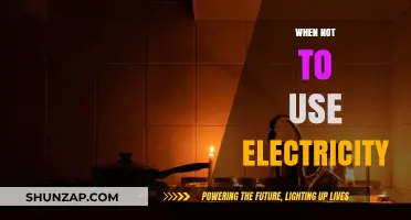 Smart Energy Choices: Situations Where Avoiding Electricity is Best