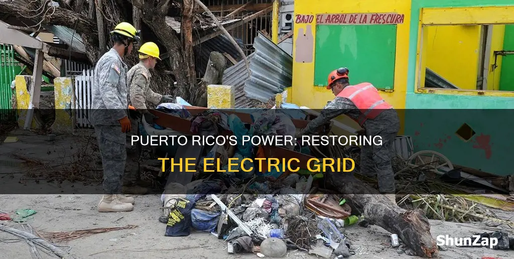 when puerto rico electric grid is restored