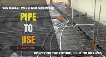 Choosing the Right Conduit for Electrical Wiring Under Concrete Slabs