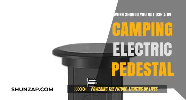 When RV Electric Pedestals Are Risky: Avoid These Situations