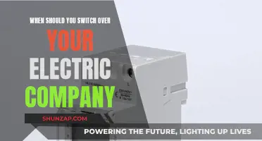 Switching Electric Companies: When is the Right Time?