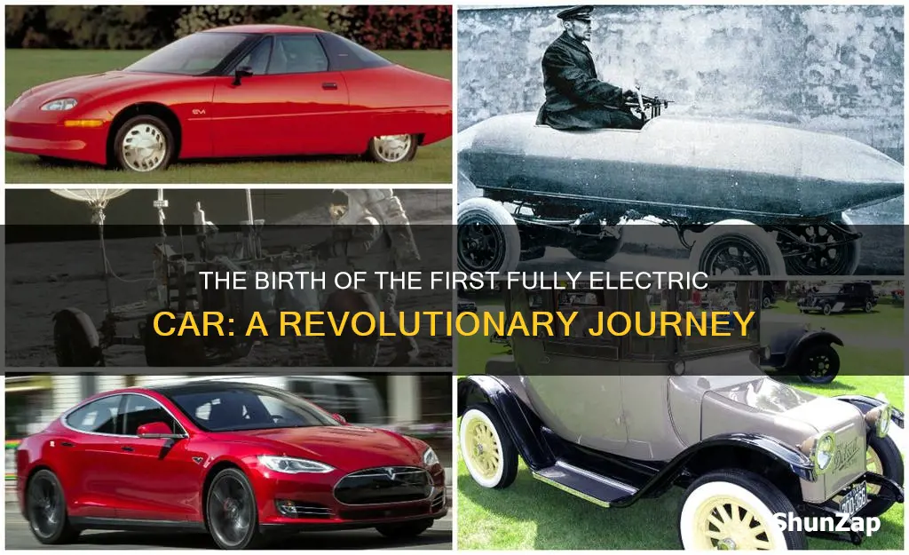 when the first fully electric vehicle was created