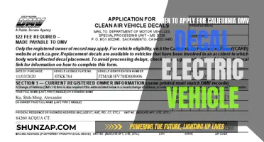 Electric Vehicle Decal: Optimal Time to Apply for California DMV Sticker