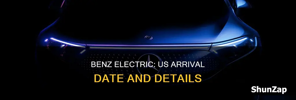 when to expect benz electric in us