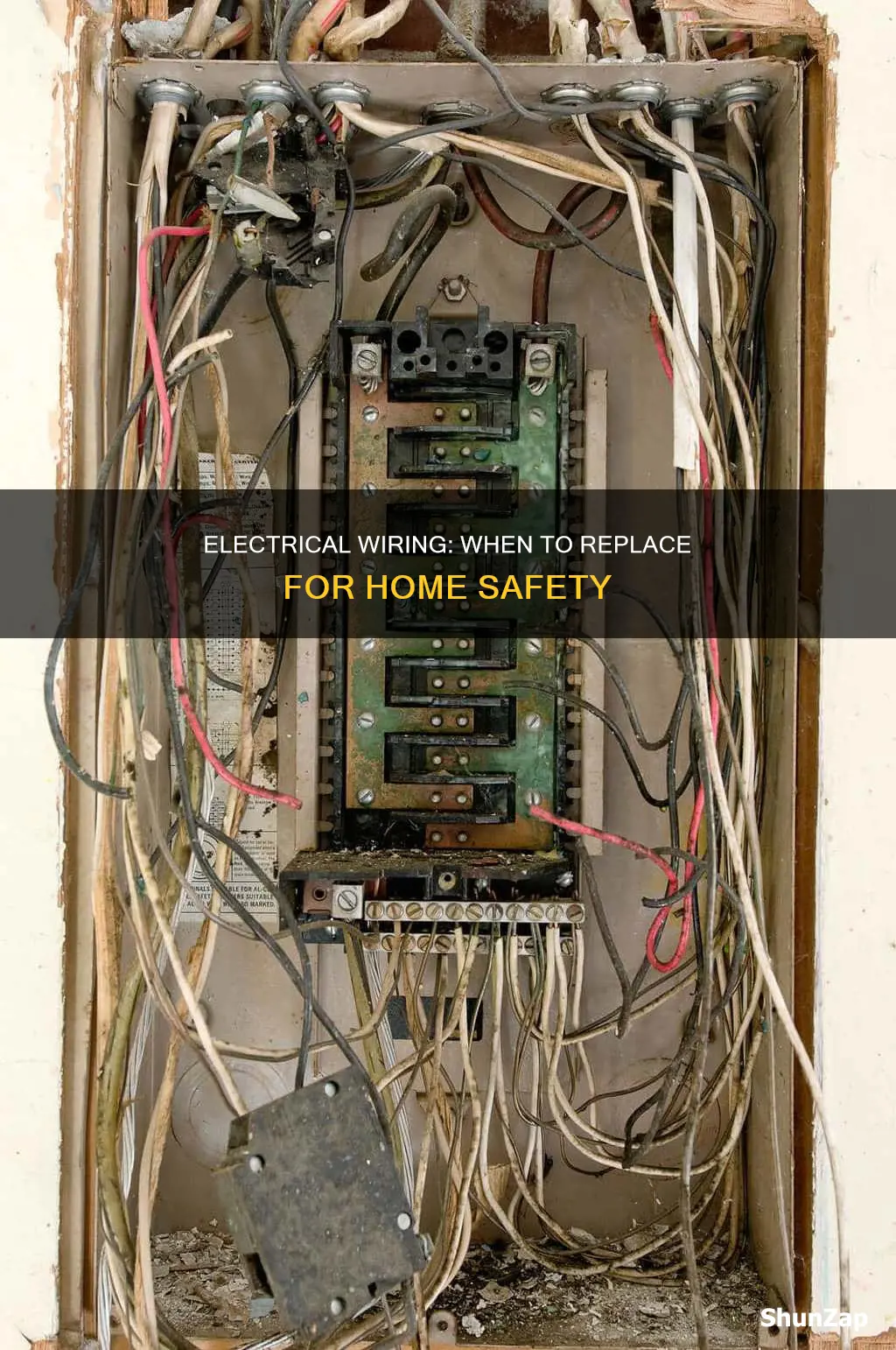 when to replace electrical wiring in house