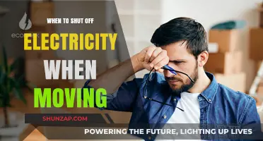 Electricity Shutdown: Moving Day Essentials