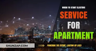 Setting Up Your Apartment: Electric Service Timing