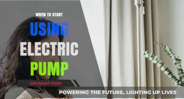 When to Start Using an Electric Pump: A Helpful Guide