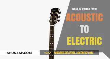 Making the Switch: Electric or Acoustic?