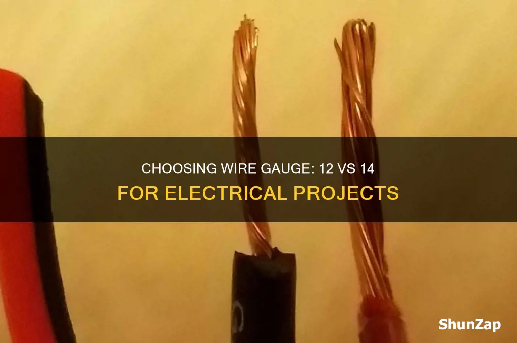 when to use 12 gauge vs 14 gauge electrical