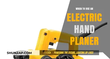 Electric Hand Planer: Perfect Timing for Smooth Woodworking Projects