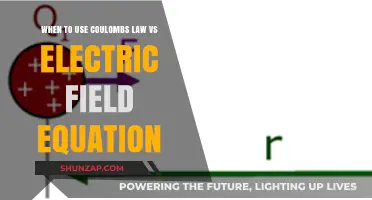 Choosing Coulomb's Law or Electric Field Equation: A Practical Guide