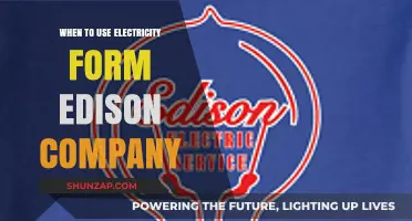 When to Choose Edison Company for Your Electricity Needs