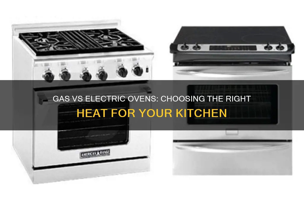 when to use gas vs electric oven