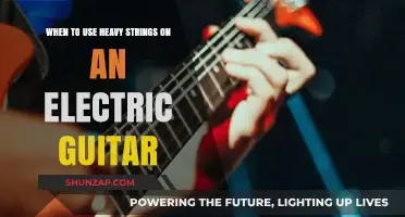 Heavy Strings on Electric Guitars: When and Why to Use Them