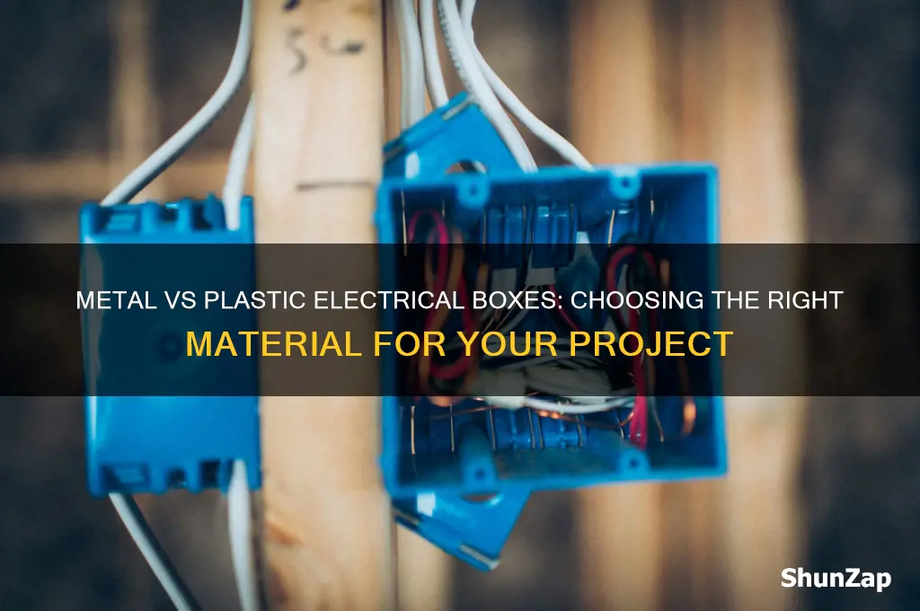 when to use metal electrical boxes vs plastic