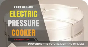 When to Use the Stand Feature in Your Electric Pressure Cooker