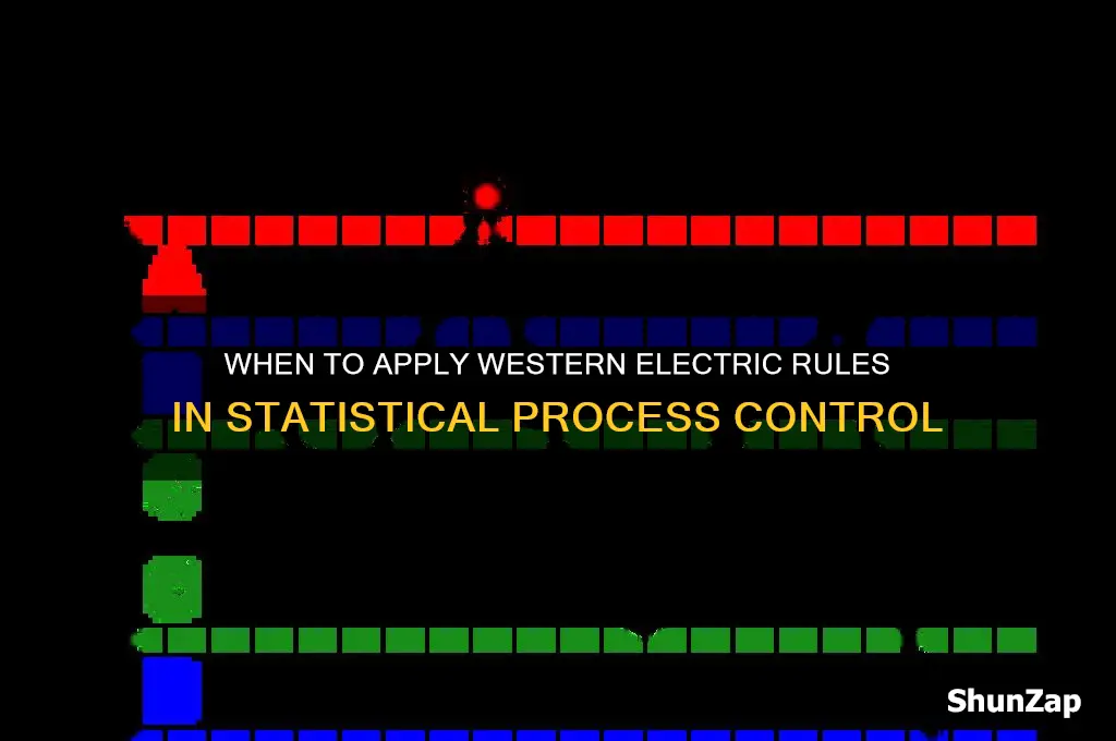 when to use western electric rules
