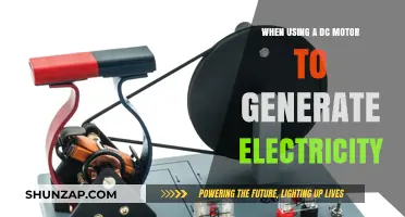 DC Motor as a Generator: Harnessing Electrical Power Efficiently