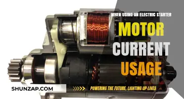 Electric Starter Motor Current Usage: Optimizing Power for Efficient Engine Starts