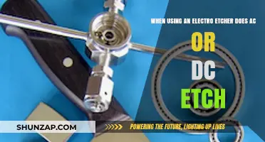 AC vs. DC: Which Power Source Etches Better with Electro Etchers?