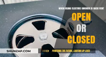 Electric Smoker Back Vent: Open or Closed for Perfect Smoking?