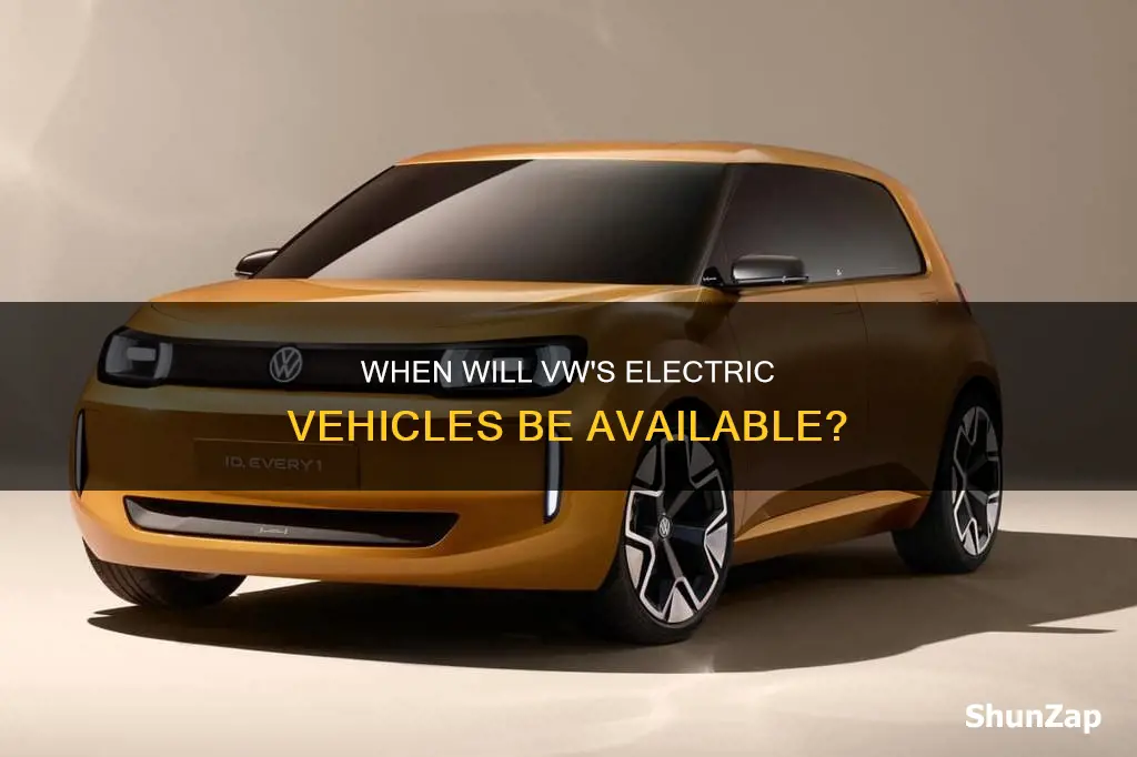 when vw electric vehicles available