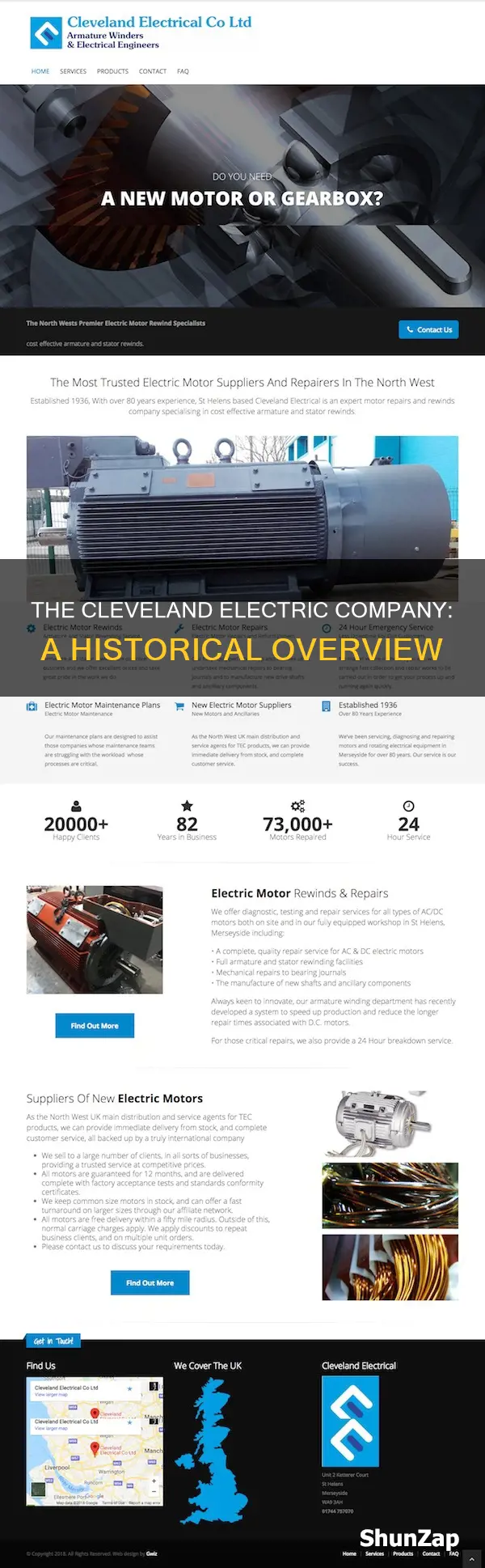 when was cleveland electric company