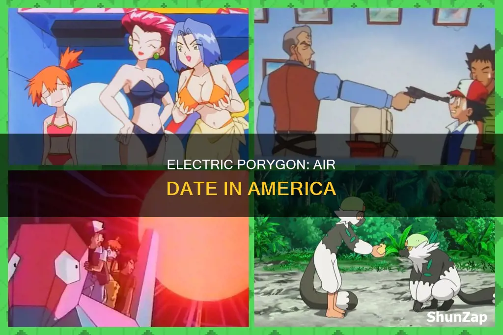 when was electric porygon aired in america