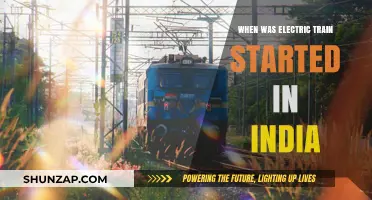 Electric Trains in India: A Historical Overview
