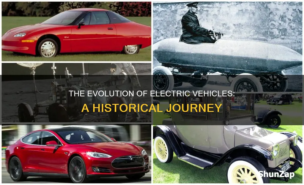 when was electric vehicles invented