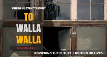 Electricity's Arrival in Walla Walla: A Historical Perspective