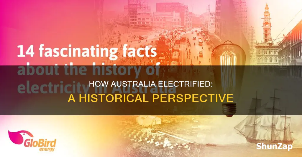 when was electricity common in households australia
