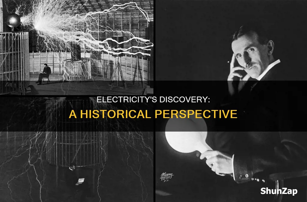 when was electricity discovered and by whom