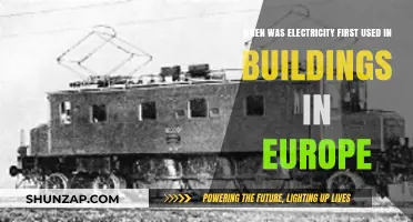 Europe's Early Electrification: When Buildings First Lit Up