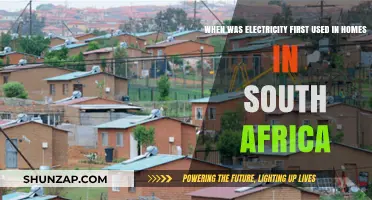 South Africa's Electrification: When Homes First Lit Up with Power