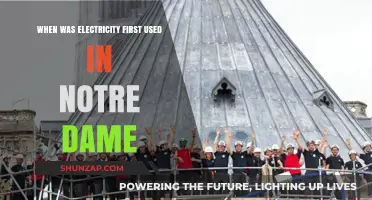 Notre Dame's Electrification: A Historical Journey into the 19th Century