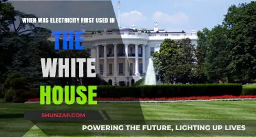 When Did the White House First Use Electricity?