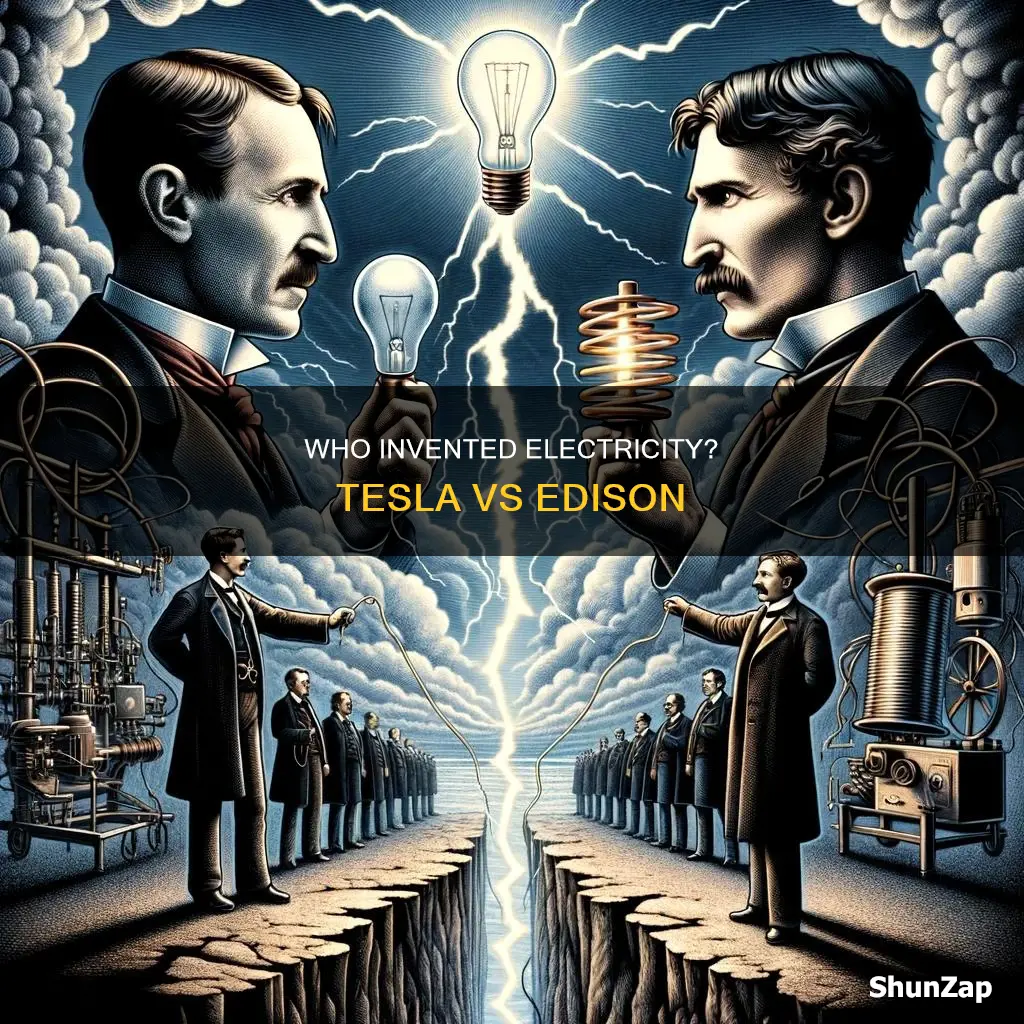 when was electricity invented tesla or edison