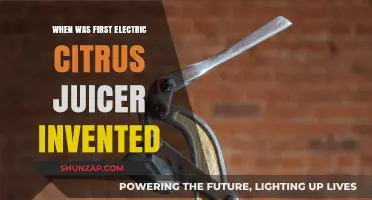 The Electric Citrus Juicer: A Historical Invention