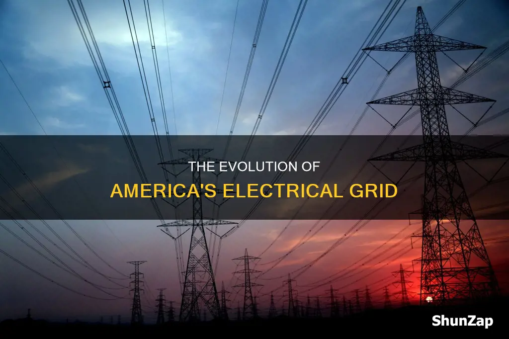 when was the american electrical grid built