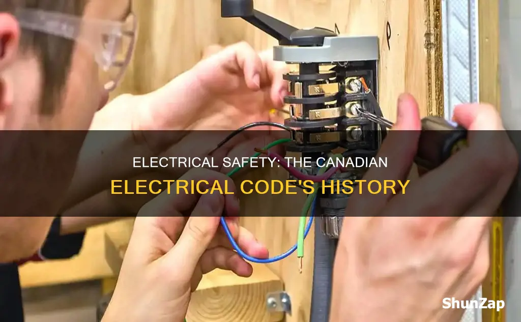 when was the canadian electrical code started