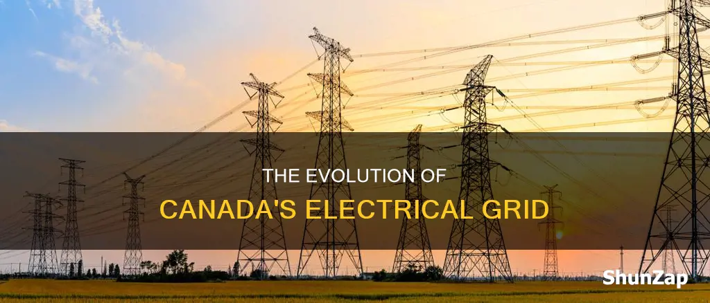 when was the canadian electrical grid built